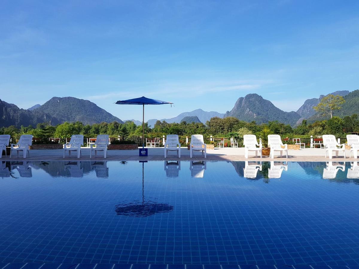 Simon Riverside Hotel Vang Vieng Exterior photo